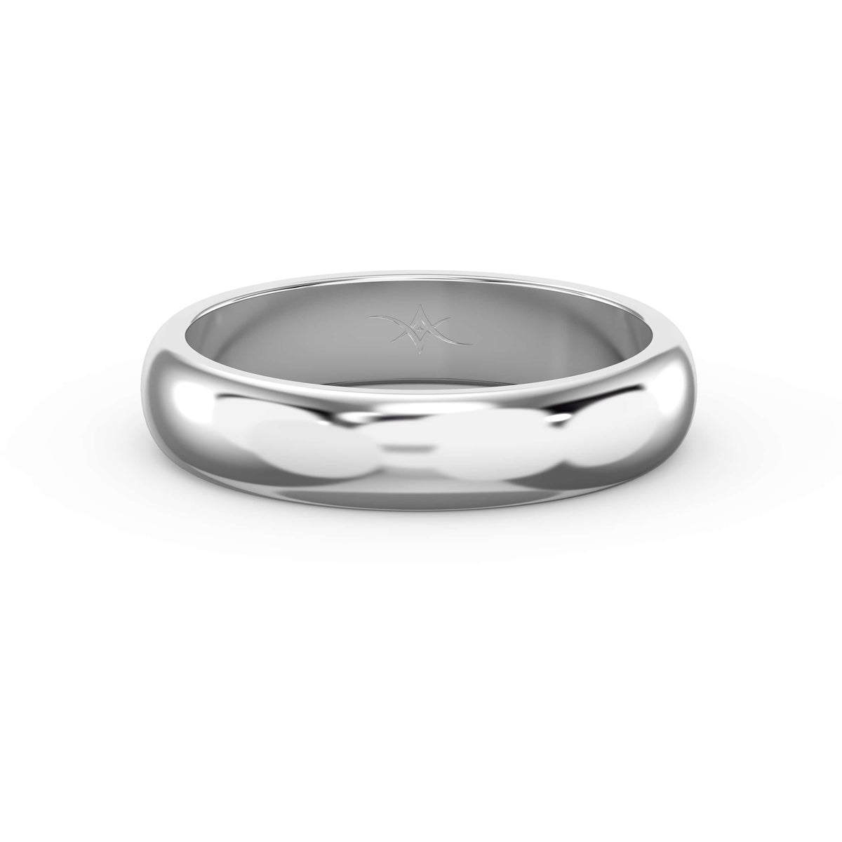 Soulmate Classic Wedding Metal Ring, view 6