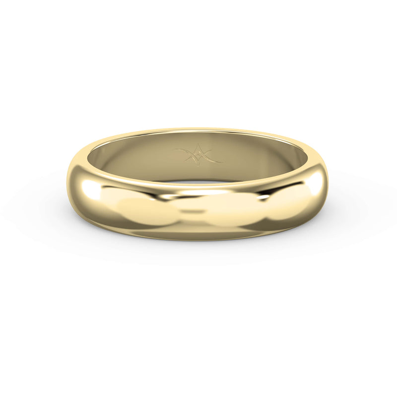 Soulmate Classic Wedding Metal Ring, view 1