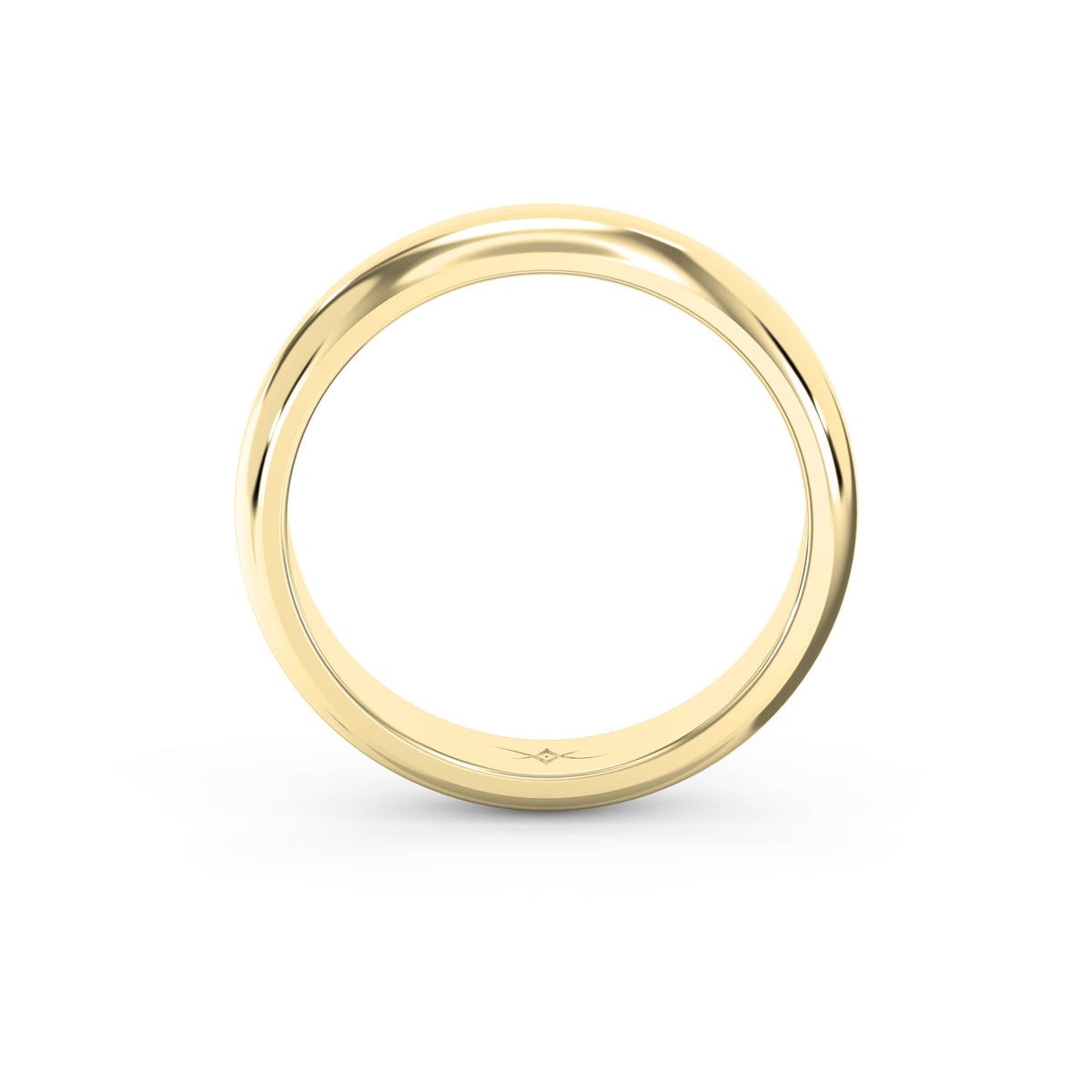 Soulmate Classic Wedding Metal Ring, view 5
