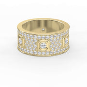 Timeless Round Brilliant Cut Diamond Band, view 1