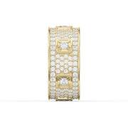 Timeless Round Brilliant Cut Diamond Band, view 4