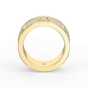 Timeless Round Brilliant Cut Diamond Band, view 5