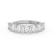 Asscher Cut Half Diamond Band, view 6