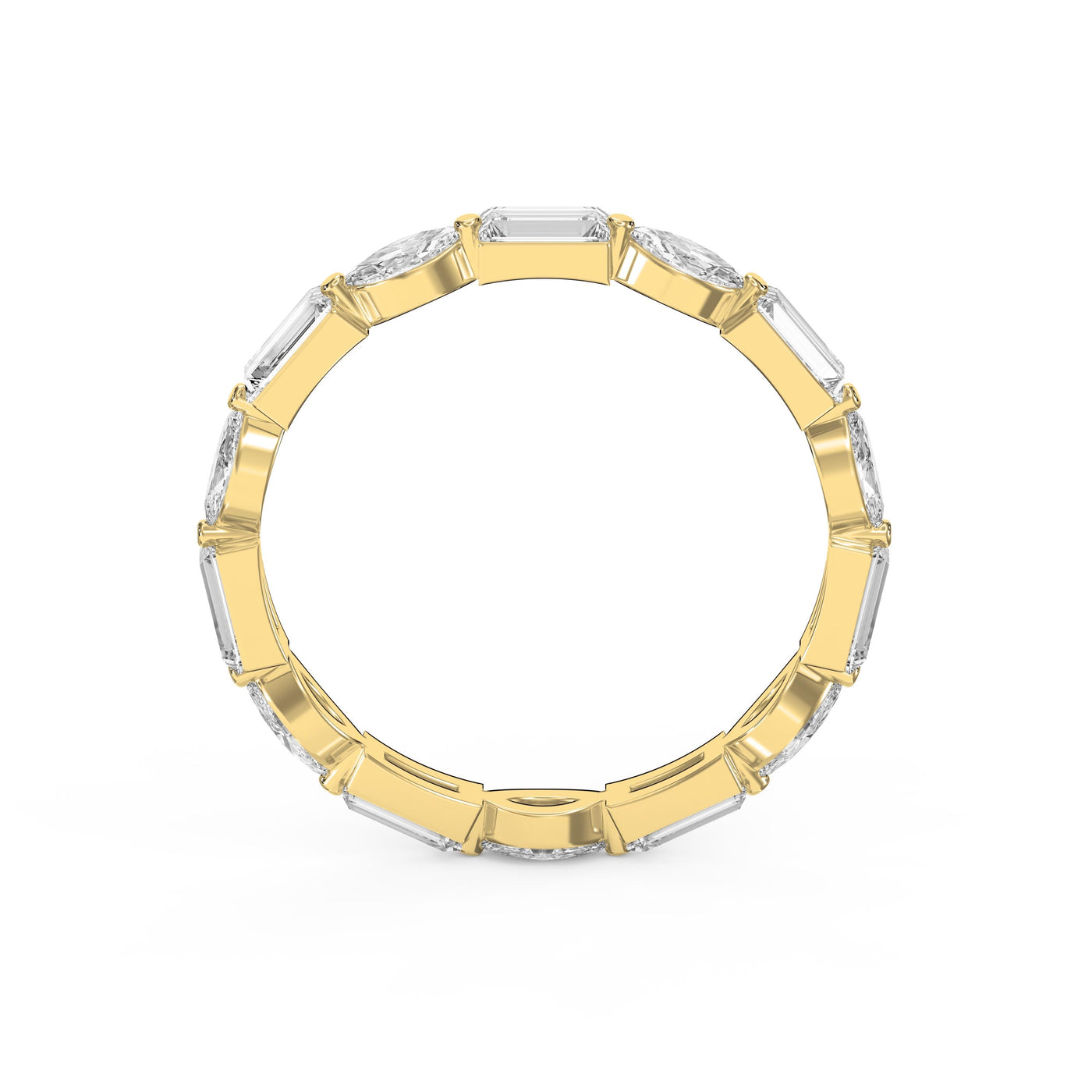 Unique Duo Diamond Anniversary Ring, view 5