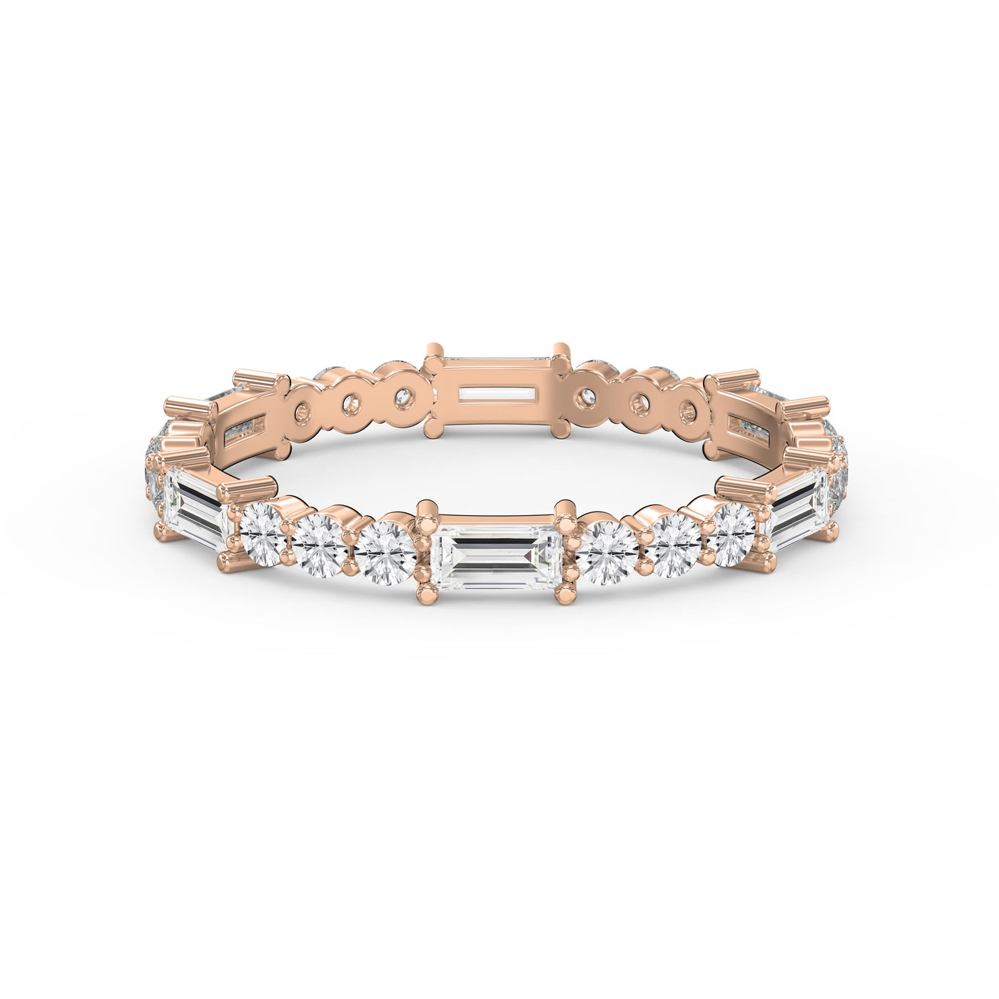 Eternal Geometry Mix Cut Diamond Ring, view 7