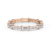 Eternal Geometry Mix Cut Diamond Ring, view 7