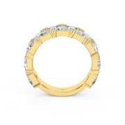 Trillion Cut Diamond In Criss Cross Setting, view 5
