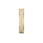 Marquise Motif Round Diamond Wedding Band, view 3