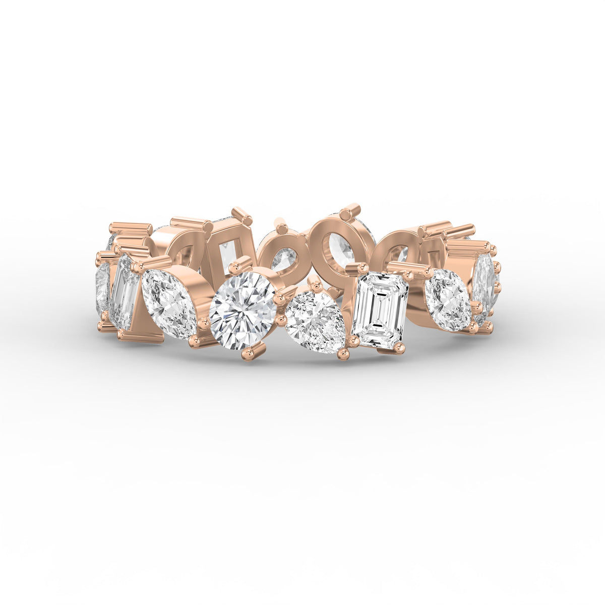 Signature Mixed Cut Diamond Ring, view 7