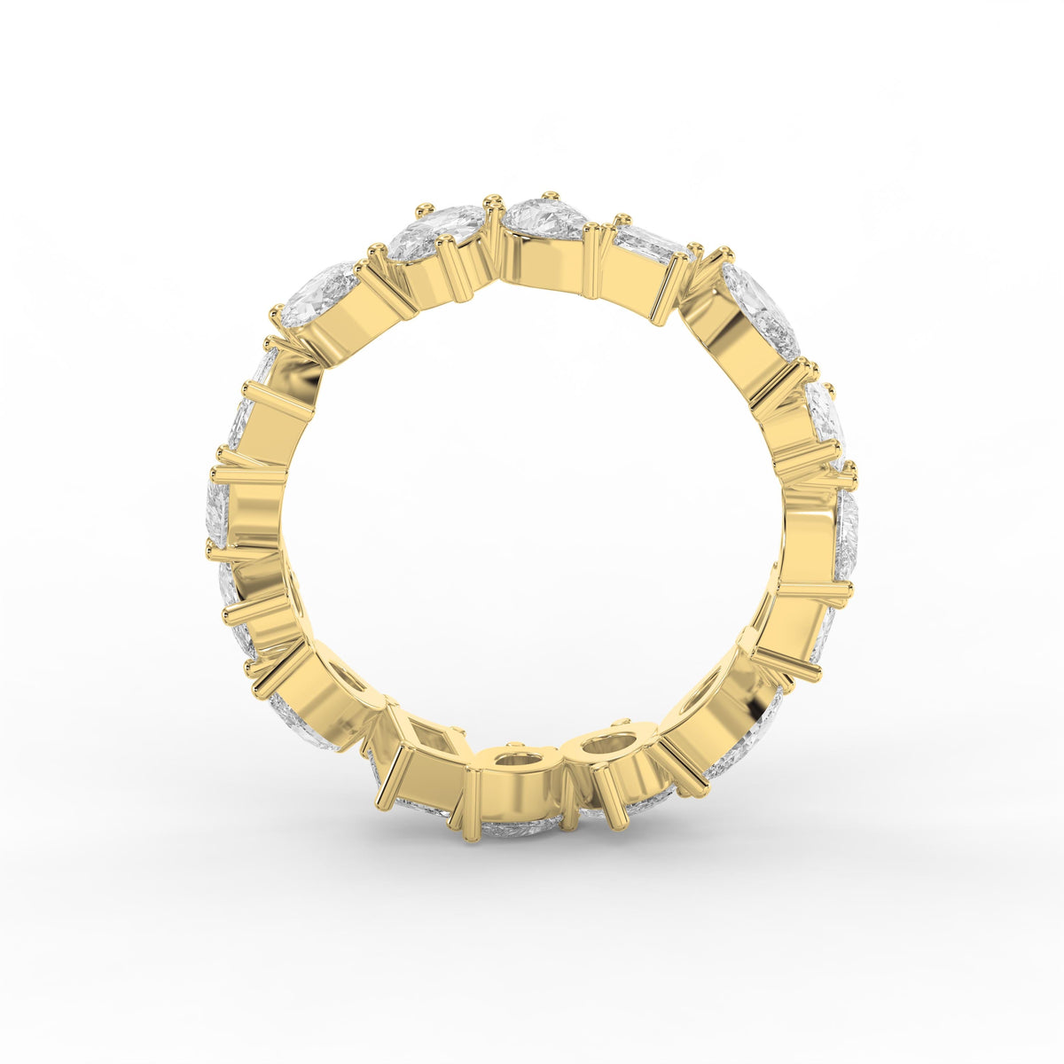 Signature Mixed Cut Diamond Ring, view 5