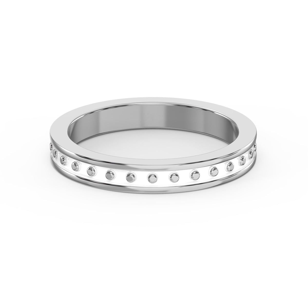 Minimlist Design Wedding Metal Band, view 6