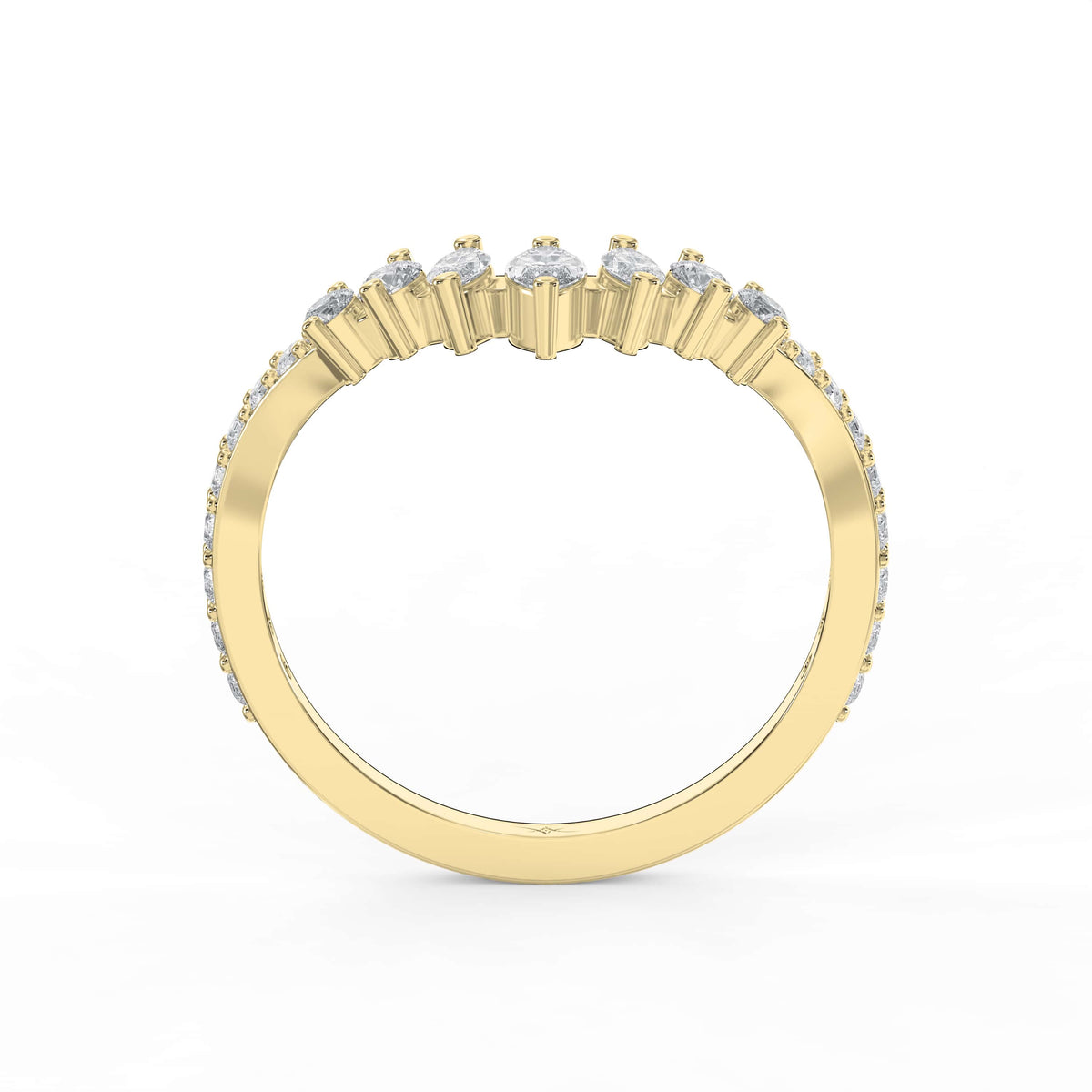 Marquise Majesty Design Matching band, view 5