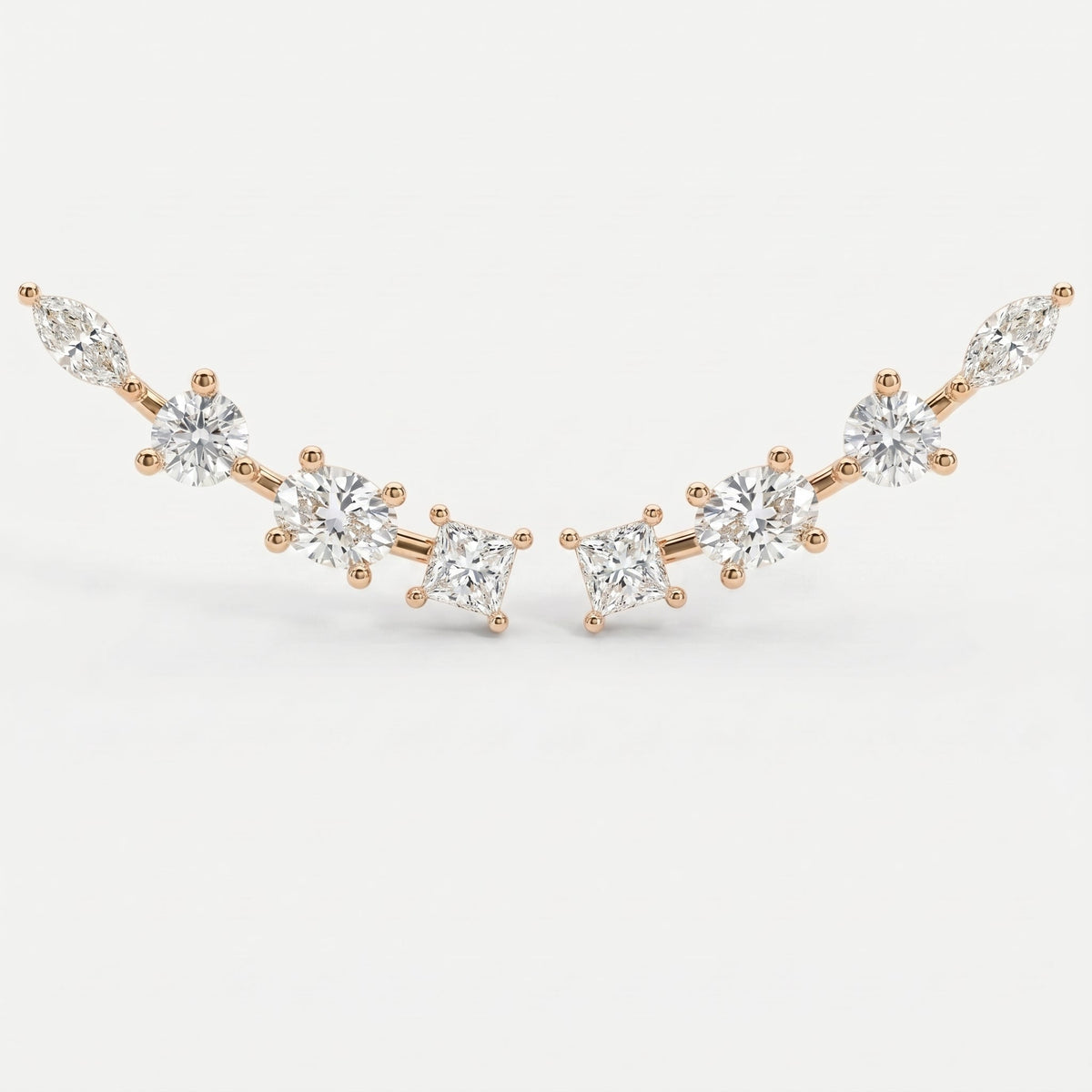 Shooting Star Climber Fashion Earring, view 4