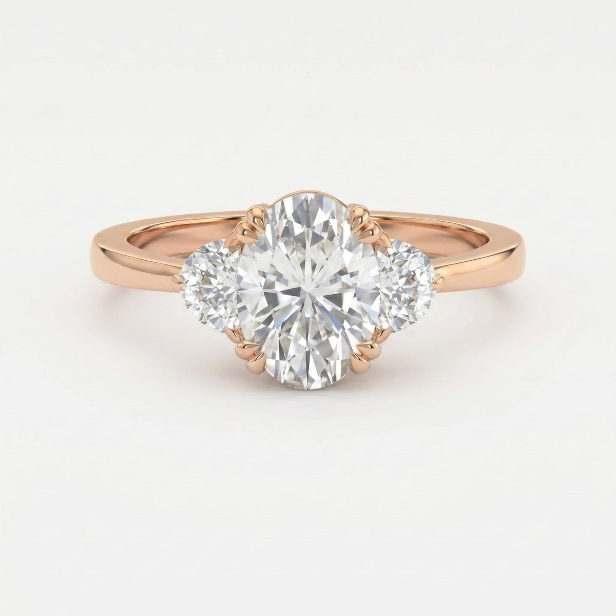 Serene Horizon Oval Ring, view 4