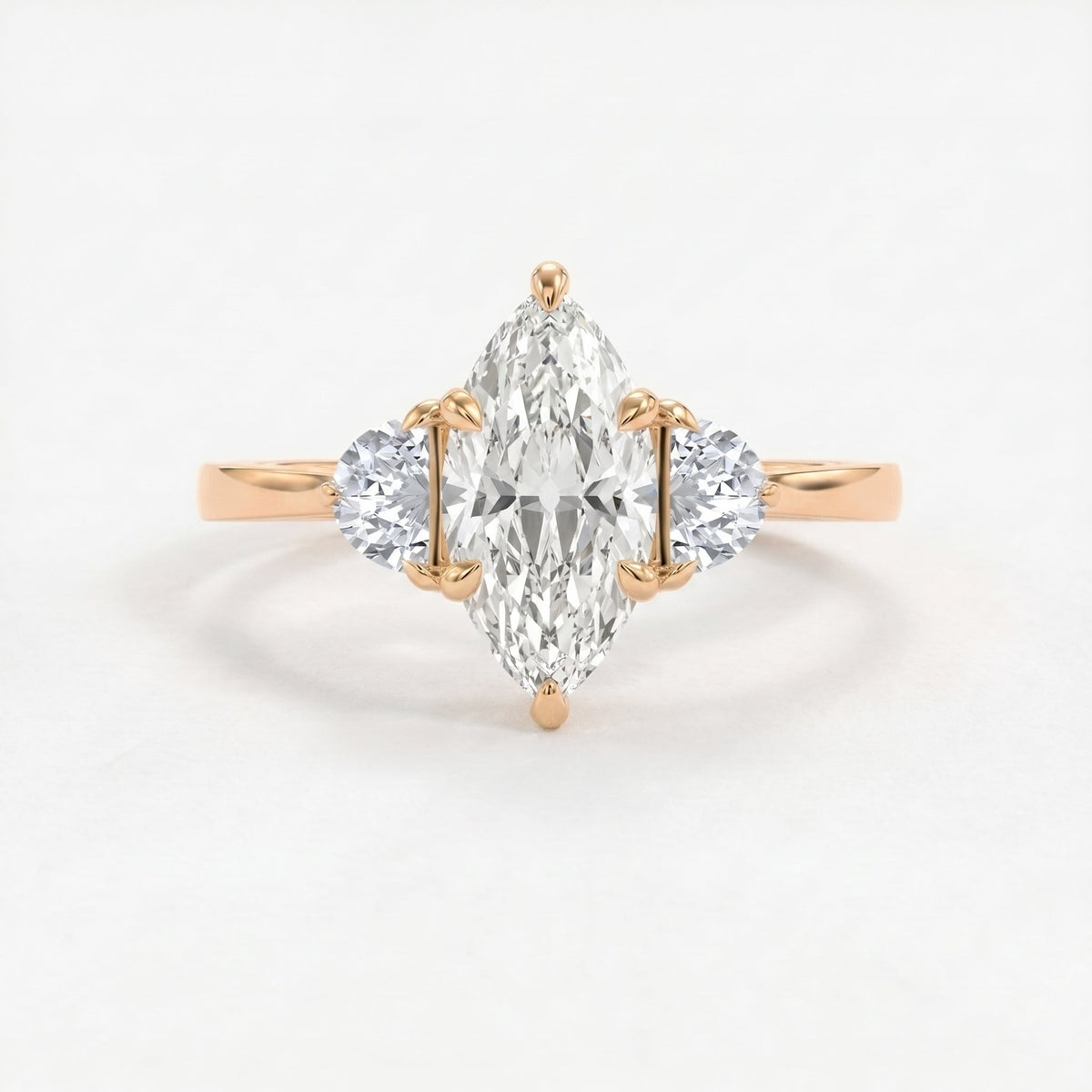 Noble Élan Marquise Ring, view 4