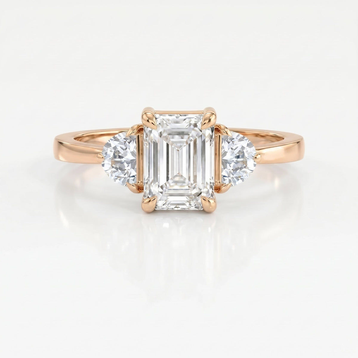 Legacy Line Emerald Ring, view 4