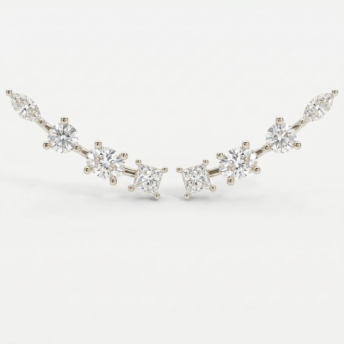 Shooting Star Climber Fashion Earring, view 3