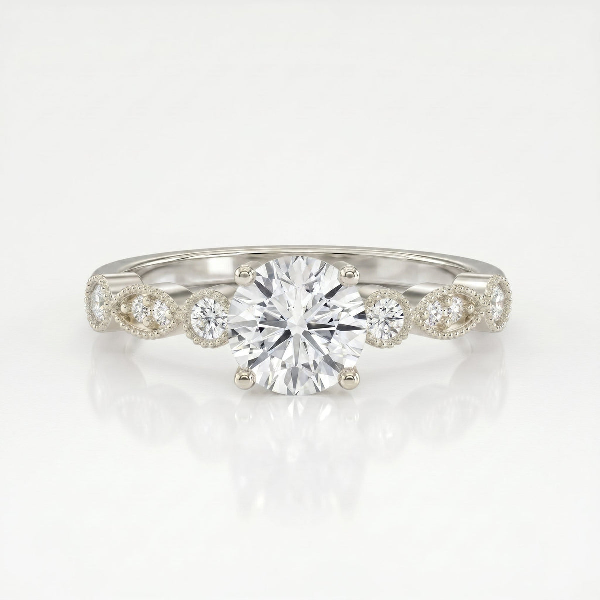 Timeless Filigree Round Ring, view 6