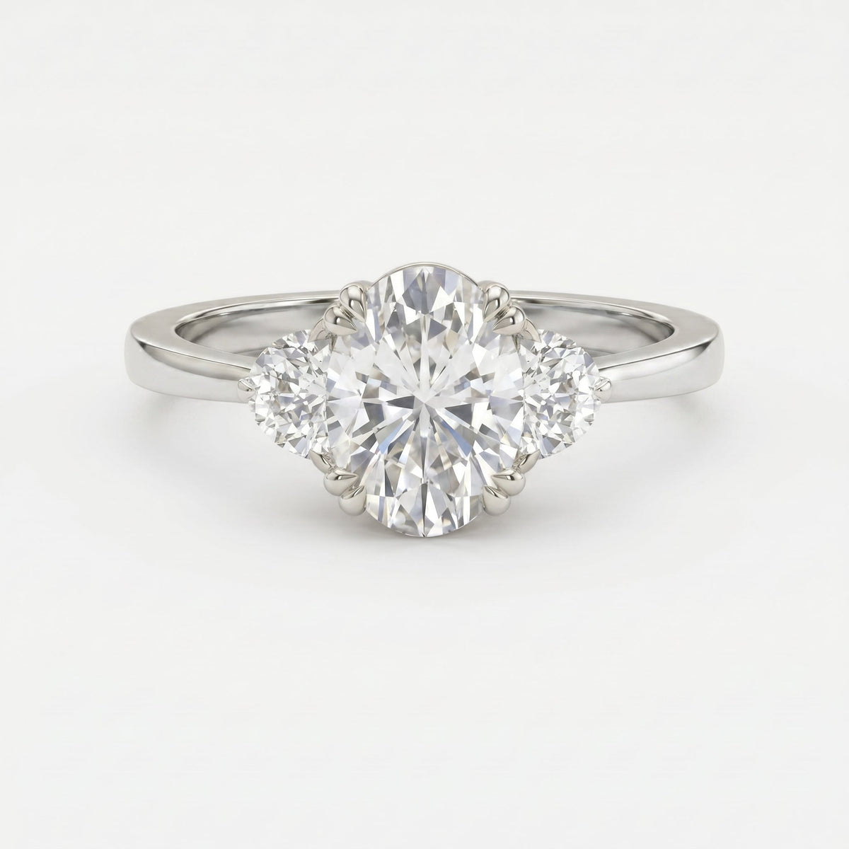 Serene Horizon Oval Ring, view 3