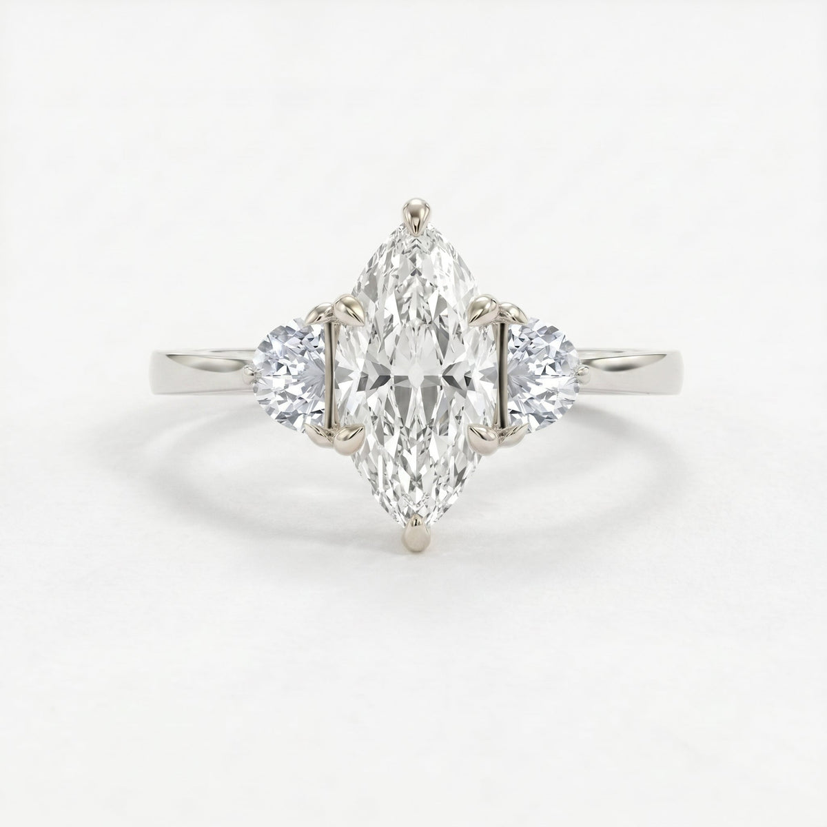Noble Élan Marquise Ring, view 3