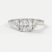 Velvet Embrace Cushion Ring, view 6