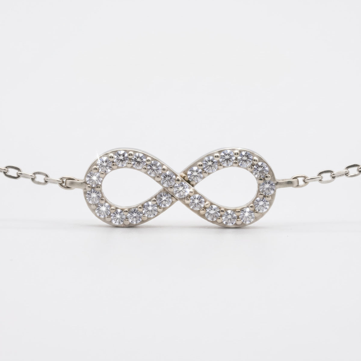 Infinity Pendant Necklace Dainty Symbol Jewellery, image 2