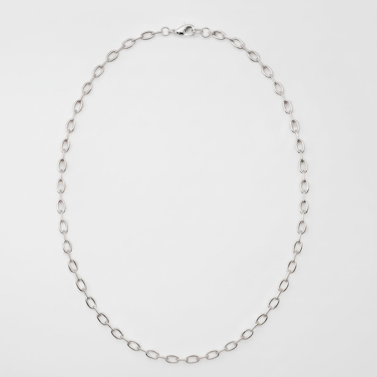 Oval Link Necklace, image 2