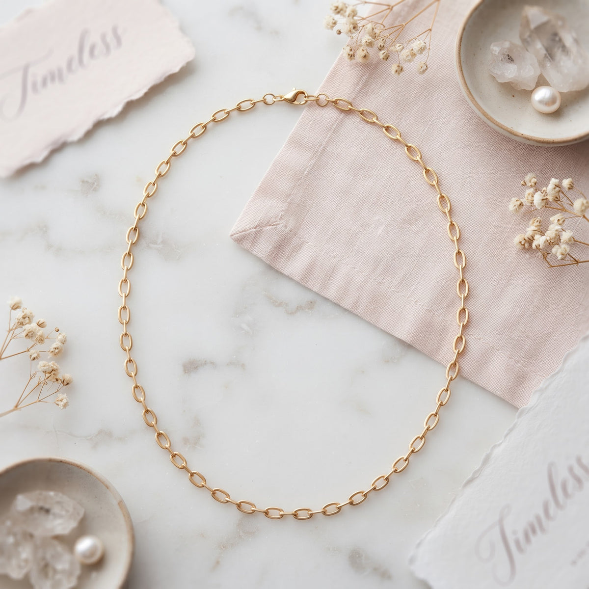 Oval Link Necklace, image 4
