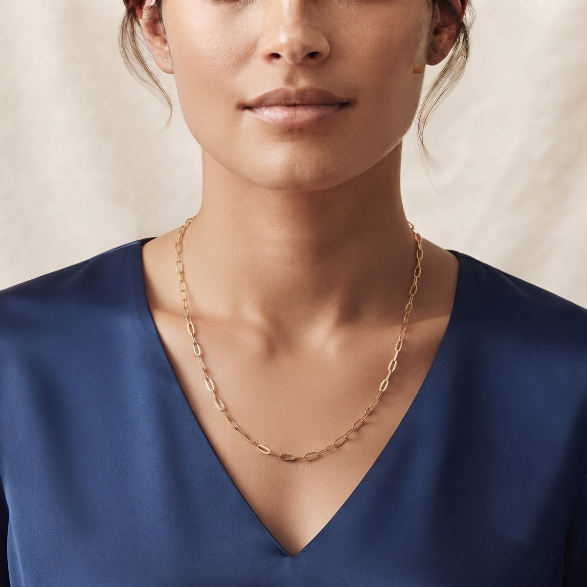 Oval Link Necklace, image 5