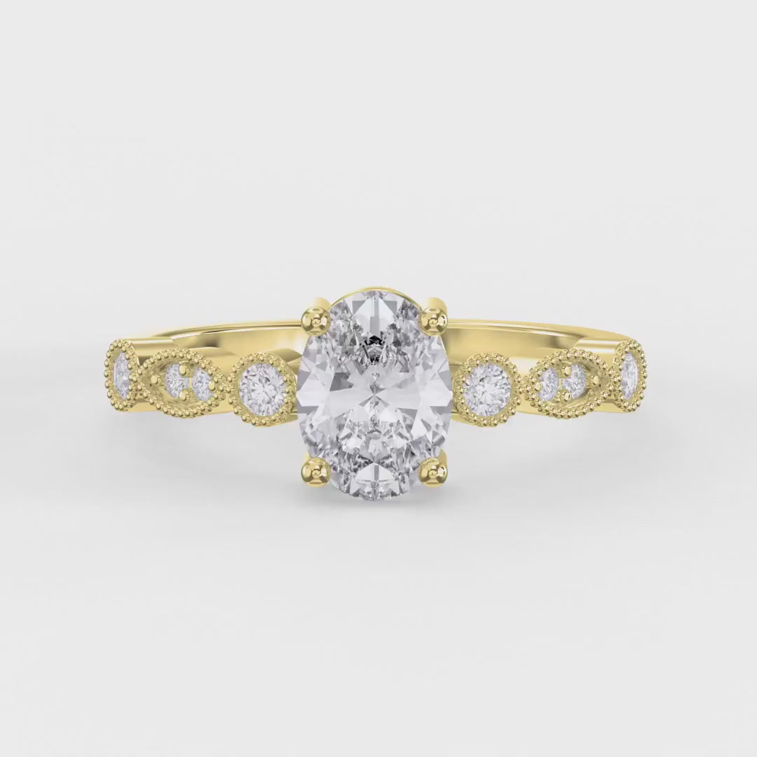 Heritage Lace Oval Ring, product video