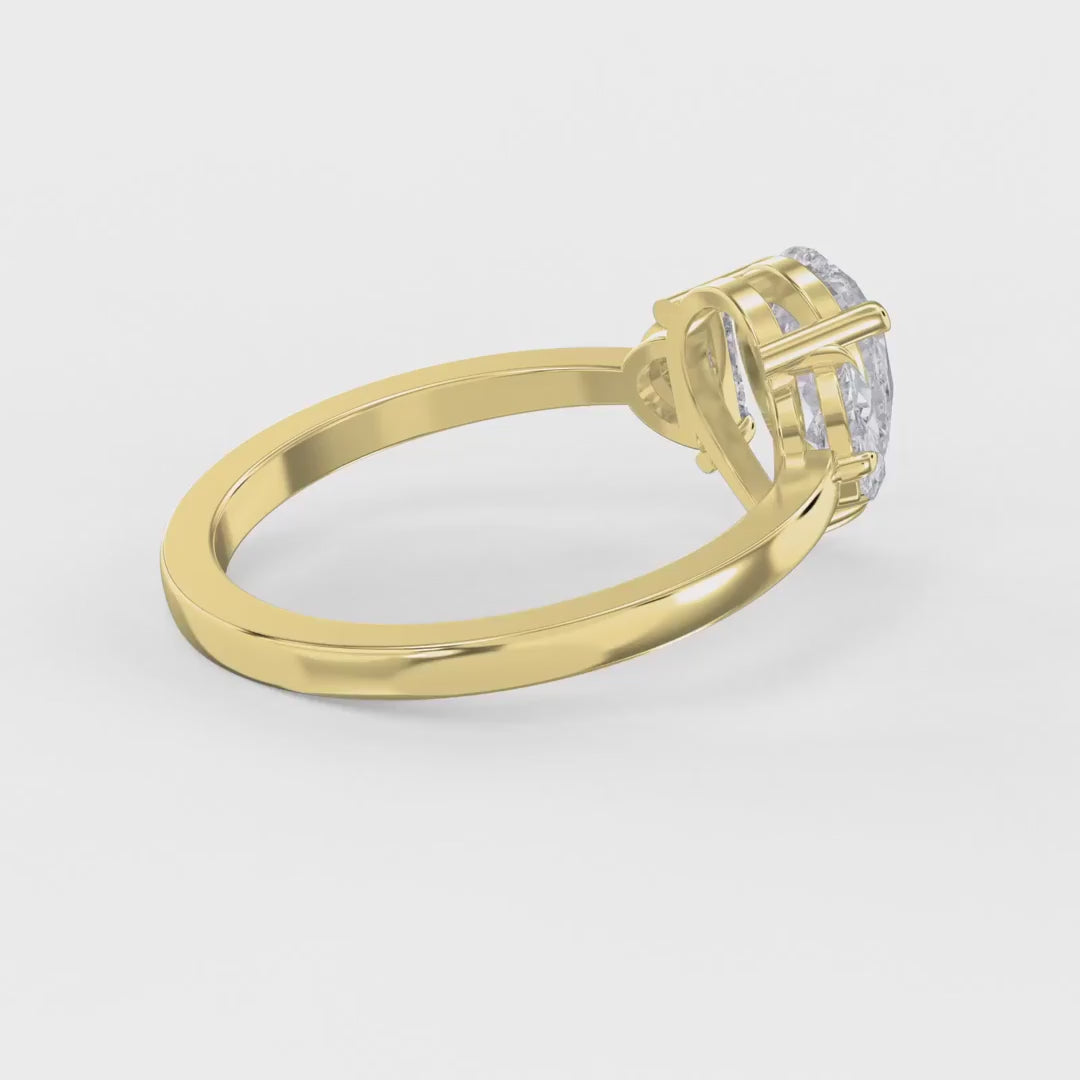 Everlasting Tear Pear Ring, product video