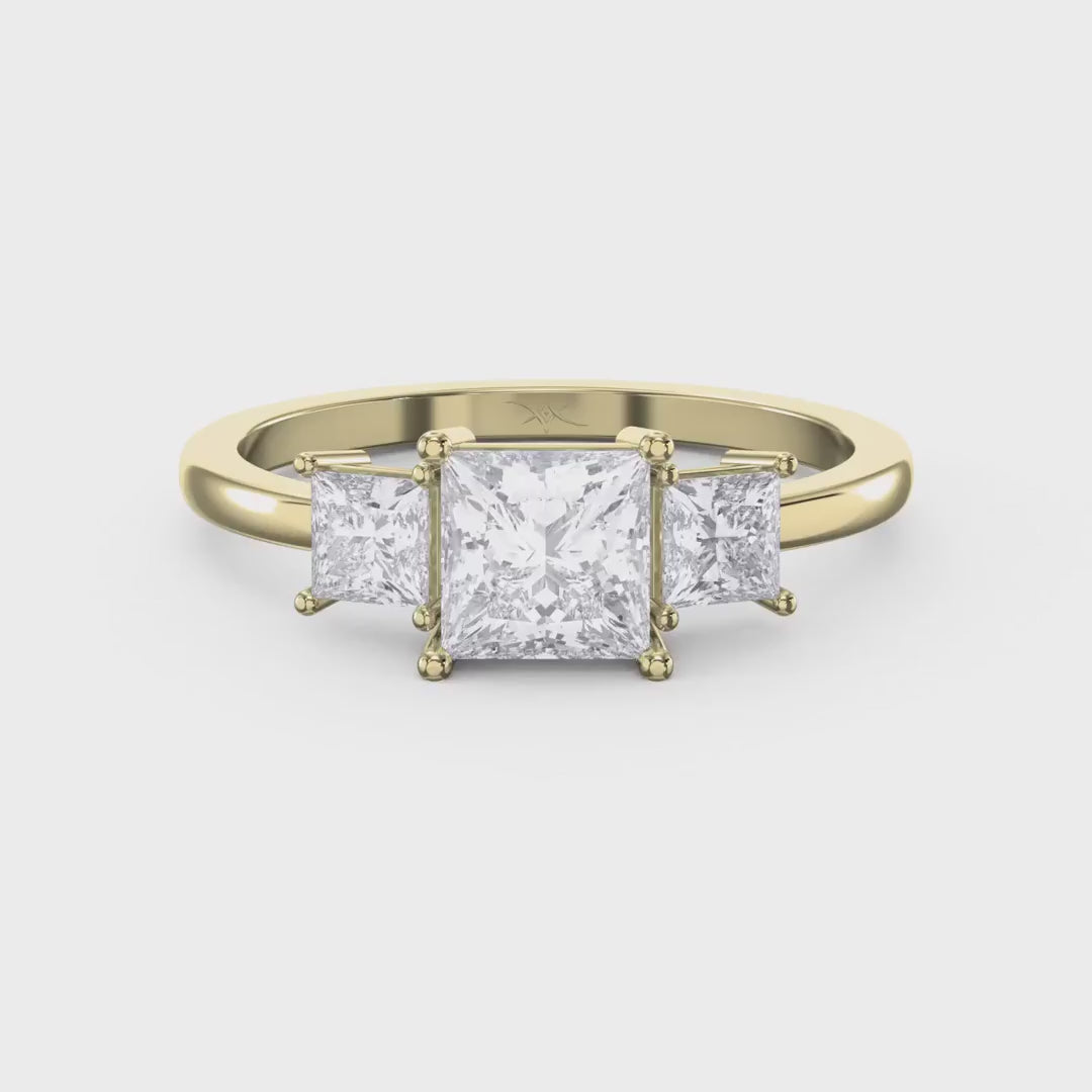 The Monarch Princess Trilogy Ring, product video