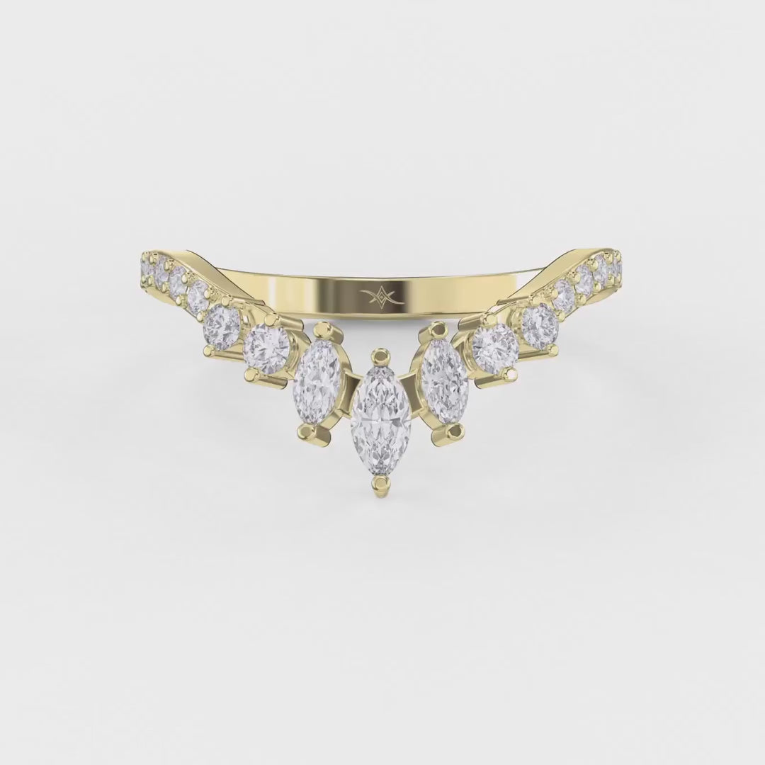Marquise Majesty Design Matching Band, product video