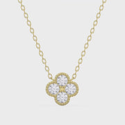 Heritage Clover Diamond Pendant Necklace, product video