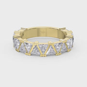 Trillion Cut Diamond in Criss Cross Setting, product video