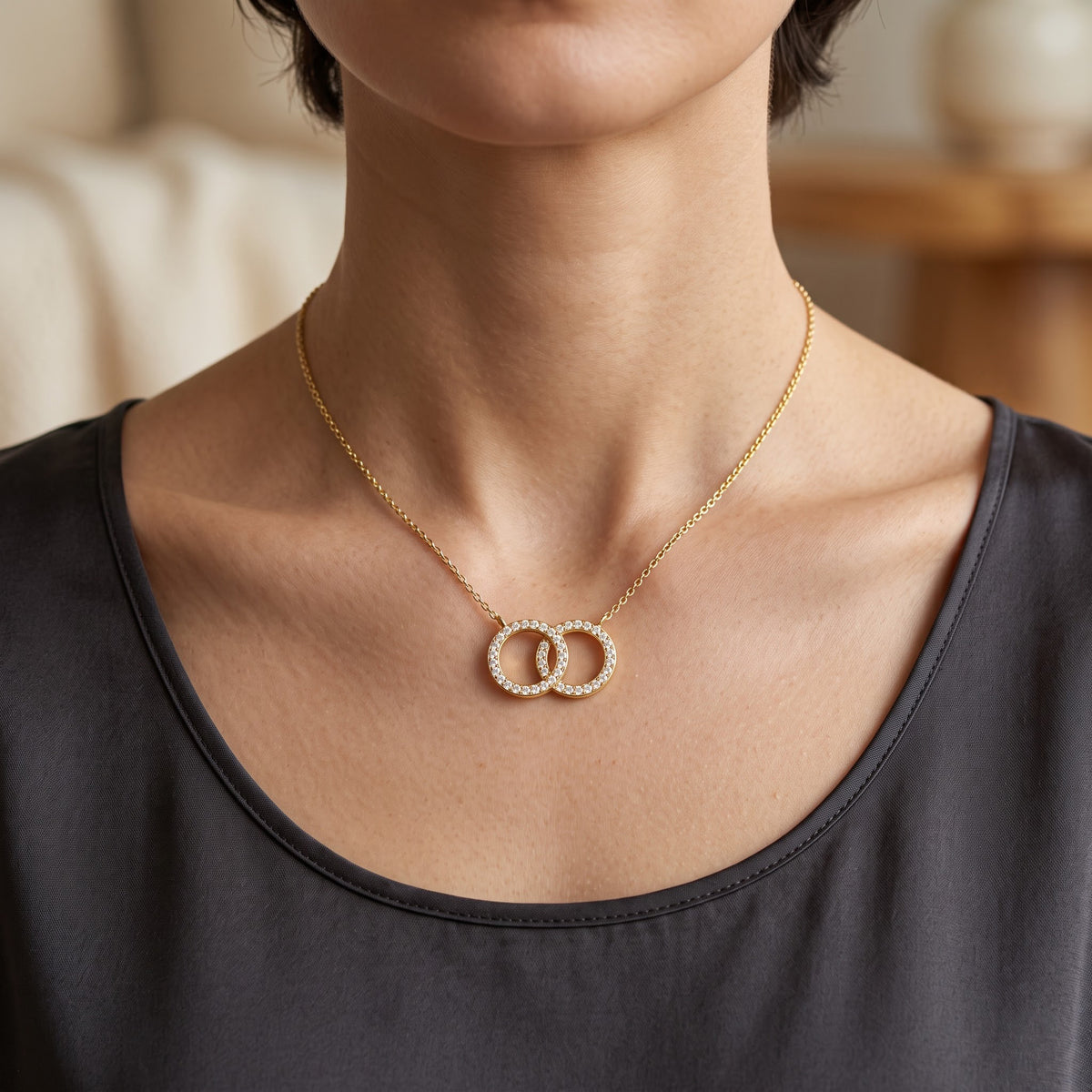Round 2-merge Circle Pendant, image 5