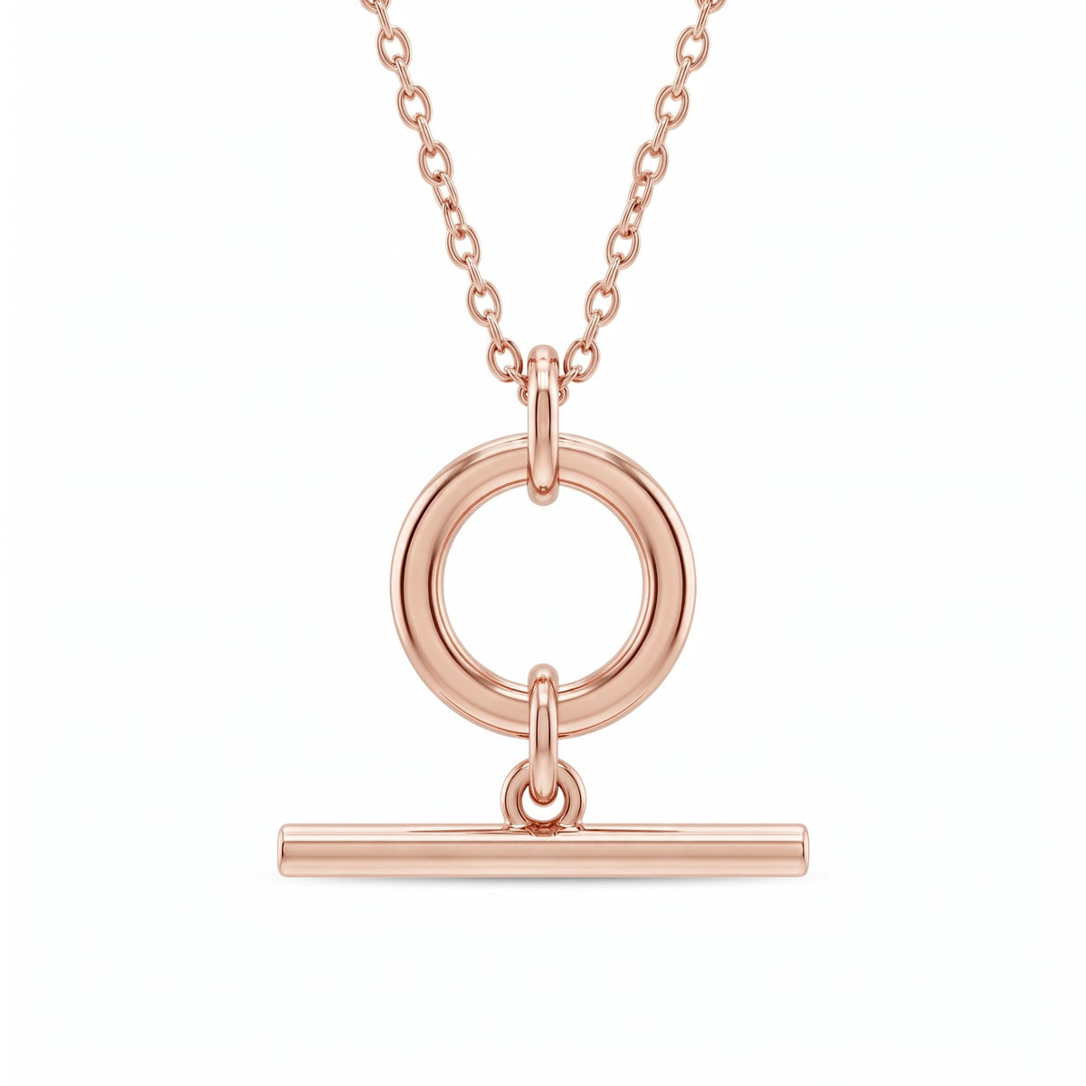 Toggle Metal Pendant Necklace, image 2
