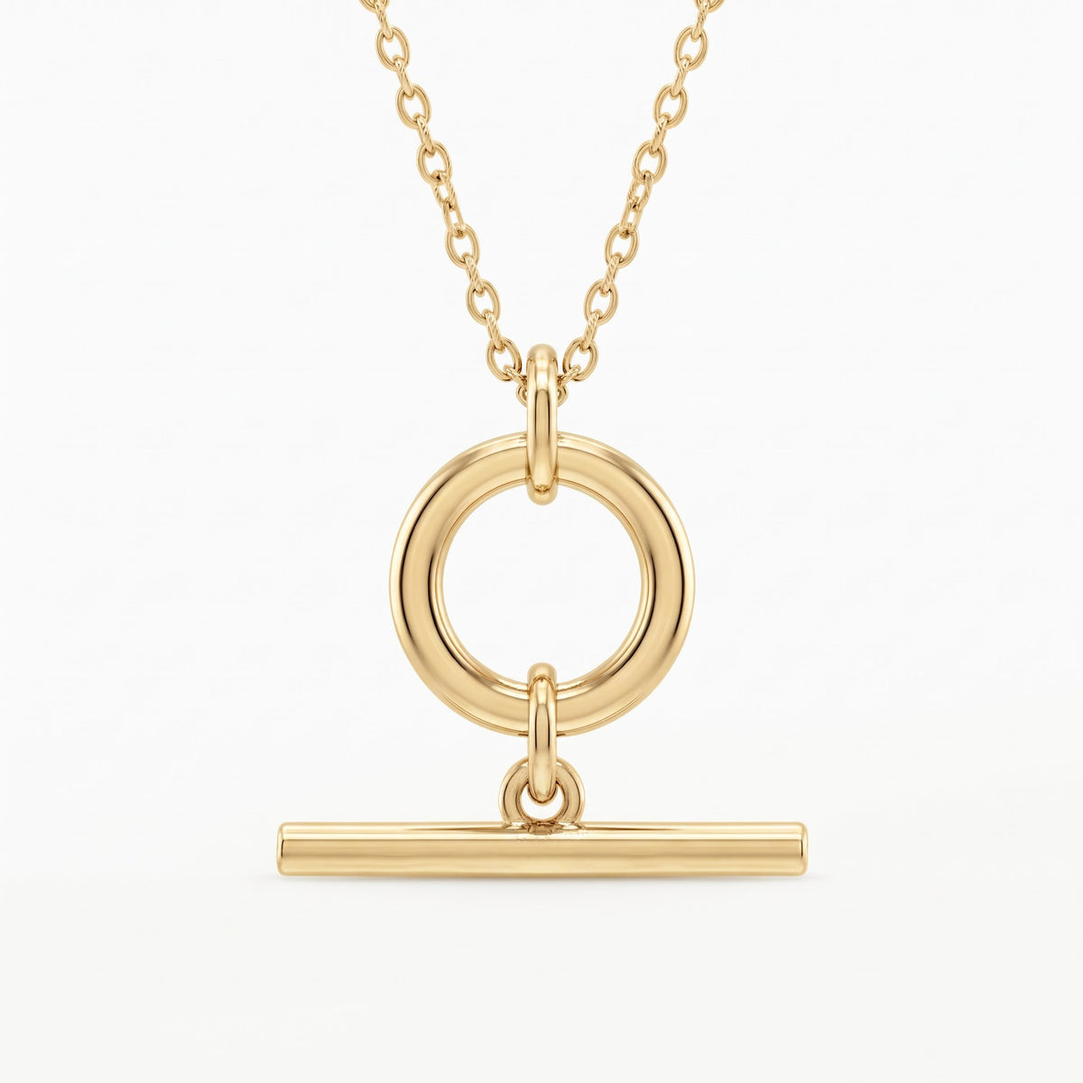 Toggle Metal Pendant Necklace, image 5